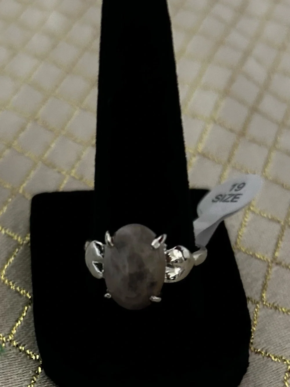 Genuine Amethyst Stone Ring